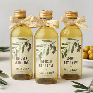 Azeite de Oliva Infusado com Folhagem do Amor para
