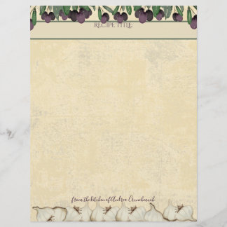 Azeitona, borboleta personalizada com alho