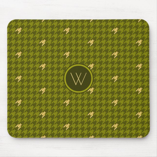 Azeitona com Dourado sotaque de mousepad (Frente)