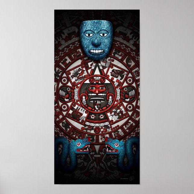 Aztec Art Poster (Frente)