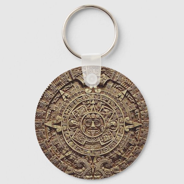 aztec chaveiro llavero azteca (Frente)