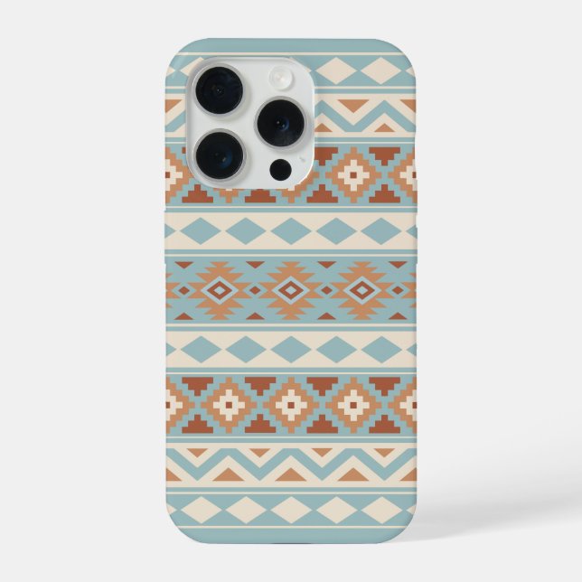 Aztec Essência Ptn IIIb Blue Cream Terracottas (Verso)