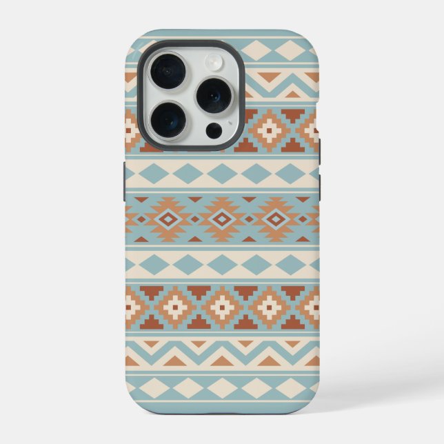 Aztec Essência Ptn IIIb Blue Cream Terracottas (Verso)