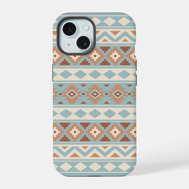 Aztec Essência Ptn IIIb Blue Cream Terracottas (Verso)