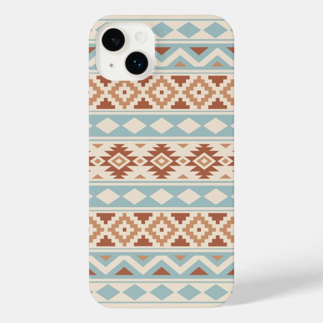 Aztec Essência Ptn IIIb Blue Terracottas Cream (Verso)