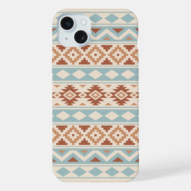 Aztec Essência Ptn IIIb Blue Terracottas Cream (Verso)