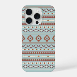 Aztec Padrões de Motif Mistos Rastreamento Azul