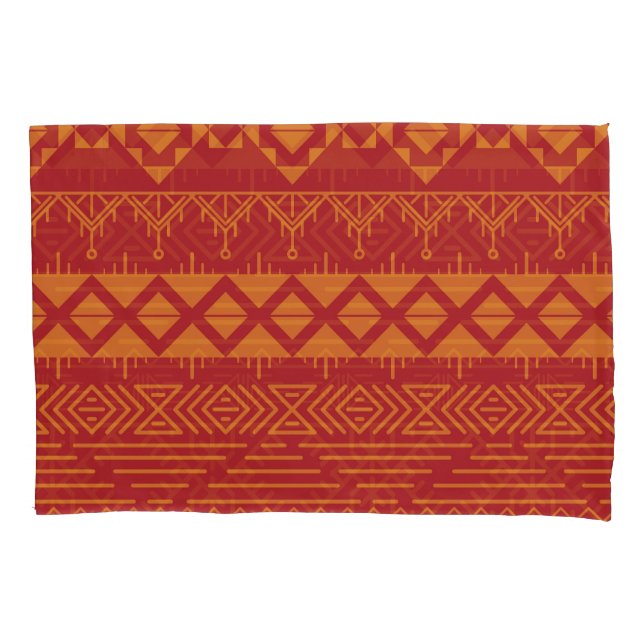 Aztec Retro: Design de Padrão Vintage. (Frente)
