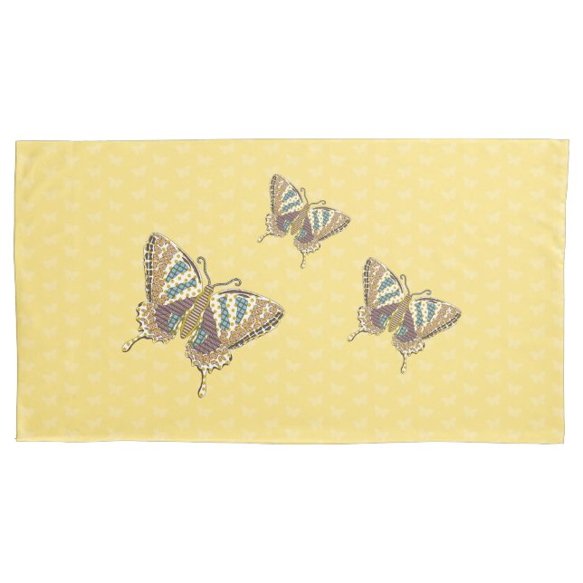 Aztec Swallowtail Pillowcase (Frente)