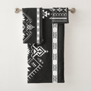 AZTEC TRIBAL - Conjunto de toalhas