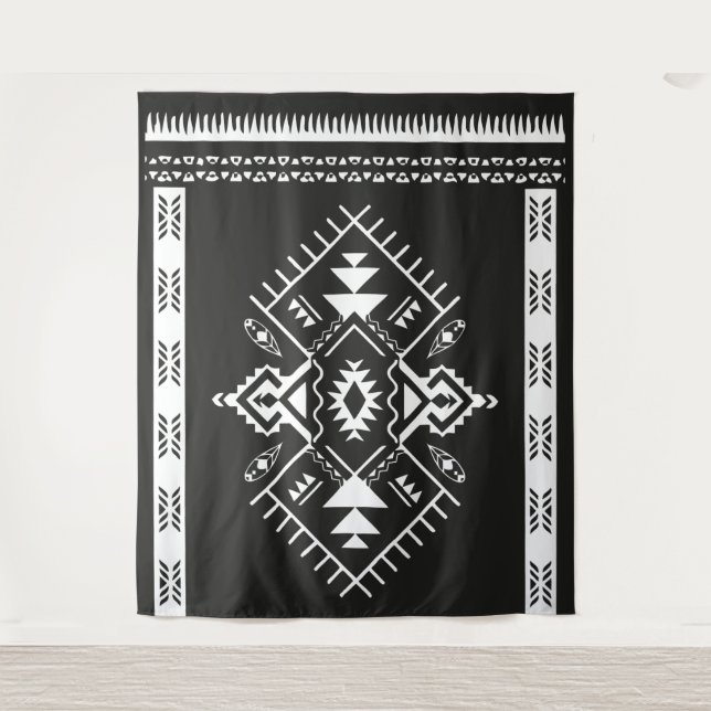 AZTEC TRIBAL - Tapeçaria (Frente)