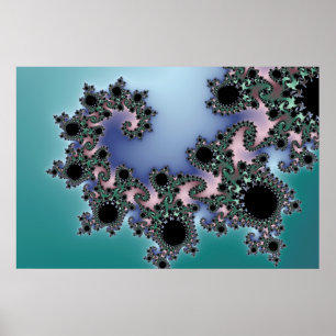 Azuis bebés - poster do Fractal