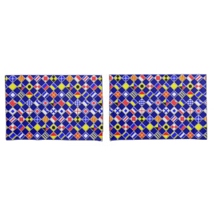 Azuis marinhos Checkered das bandeiras de sinal