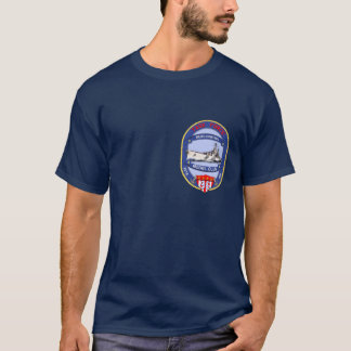 Azuis marinhos do t-shirt do grupo de trabalho 96