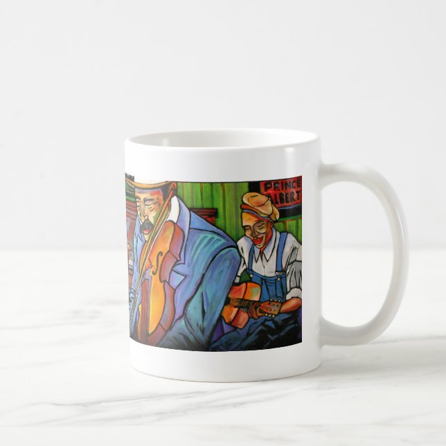 Azuis visuais: Caneca de café (Direita)