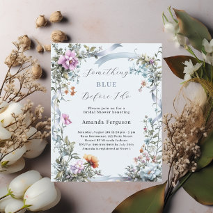 Azul antes que eu faça Chá de panela rosa