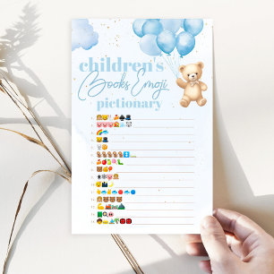 Azul Balão - livros infantis emoji pictionary