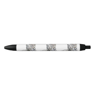 Azul Bonita caneta branca