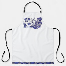 Azul-branco-Design azul-chinês