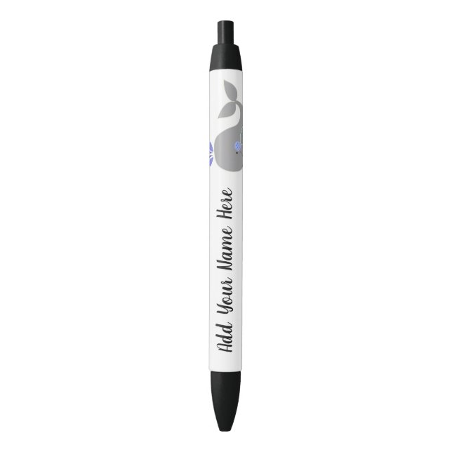 Azul Caneta conhecida feita sob encomenda da tinta da (Frente Vertical)