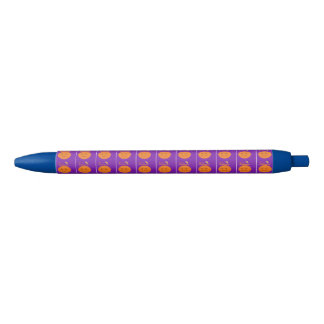 Azul Caneta de Abóbora Design