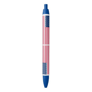 Azul Caneta de bandeira americana