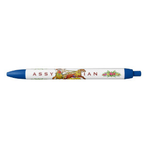 Azul Caneta de Caçadores de Leões Assírios