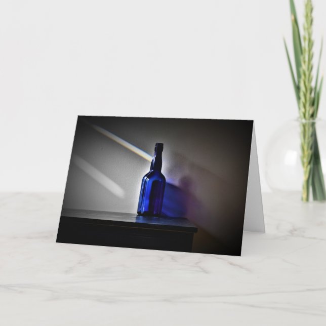 Azul, cartão (Frente)