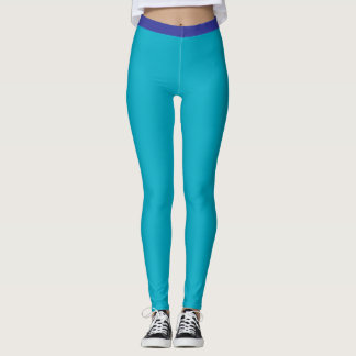 “AZUL CELESTE” – LEGGINGS DE ROUPA DE TREINO