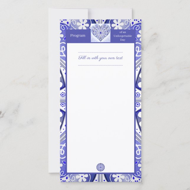 Azul cerâmico de Grécia (Frente)