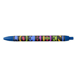 Azul Colorido JOE BIDEN 2020 caneta