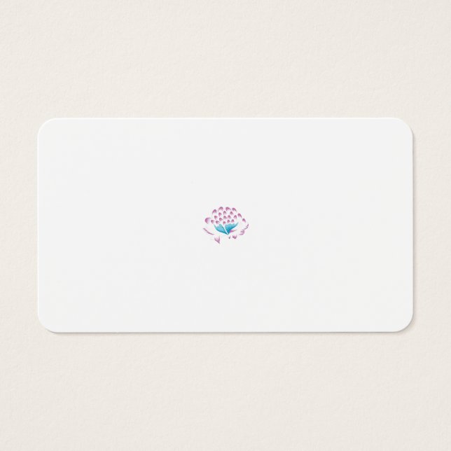 Azul de Cornflower claro, Megenta Céu, Girly (Frente)