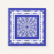 Azul de rendas cerâmicas de Grécia