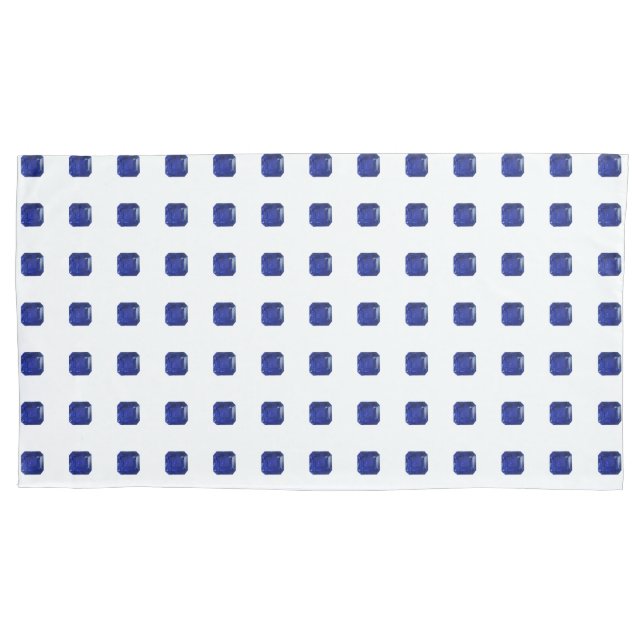 Azul Gemstone Sapphire Quadrado (Frente-Esquerda)