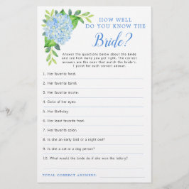 Azul Hydrangea - Jogo Geométrico do Chá de panela