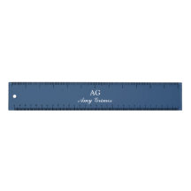 Azul Marinho Nome Personalizado Estilo Elegante