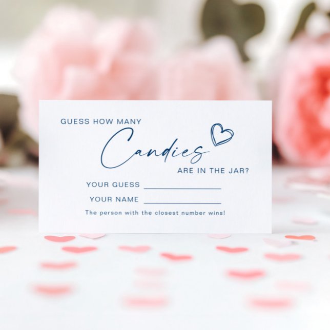 Azul Moderno Quantos Cartões de Jogo de Chá Canais (Criador carregado)