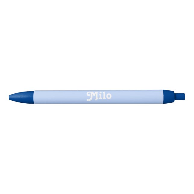 Azul personalizar com seu nome - caneta (Frente)