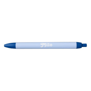 Azul personalize-o com seu nome - caneta