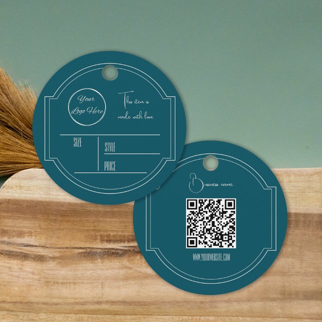 azul redondo de gasolina com etiqueta de bloqueio  (Criador carregado)