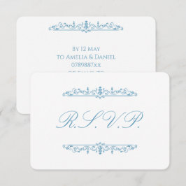 Azul Regência Branco RSVP