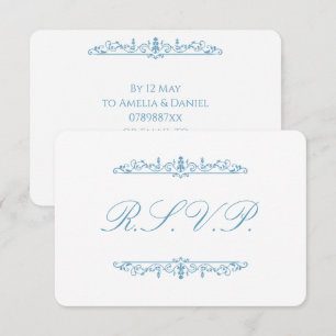 Azul Regência Branco RSVP