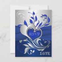 Azul, Rolo de Prata, Cartão de Resposta Hearts