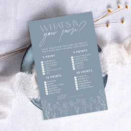 Azul simples e empoeirado O que há no seu jogo de 