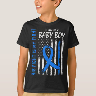 Azul Sua Luta É Minha Camisa De Consciência Da Dia