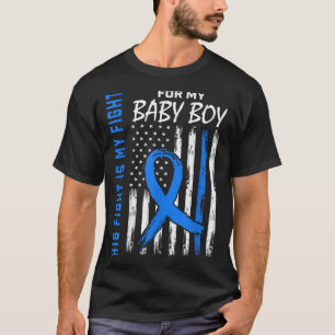 Azul Sua Luta É Minha Camisa De Consciência Da Dia