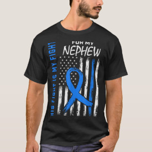 Azul Sua Luta É Minha Camisa De Consciência Da Dia