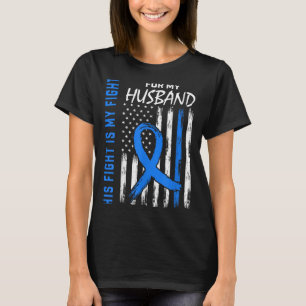 Azul Sua Luta É Minha Camisa De Consciência Da Dia