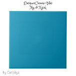 Azulejo Aquamarine Azul Cerâmico<br><div class="desc">Azulejo de cerâmica azul-aquamarina. Incrível,  dramático. Também combina bem com um azulejo de mármore falso que temos na mesma sombra com ouro. Temos uma seleção de excelente de produtos de decoração doméstica para todos os tipos de decoração. Obrigados para passar.</div>