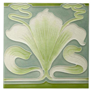 Azulejo art nouveau estilo lareira decorativa